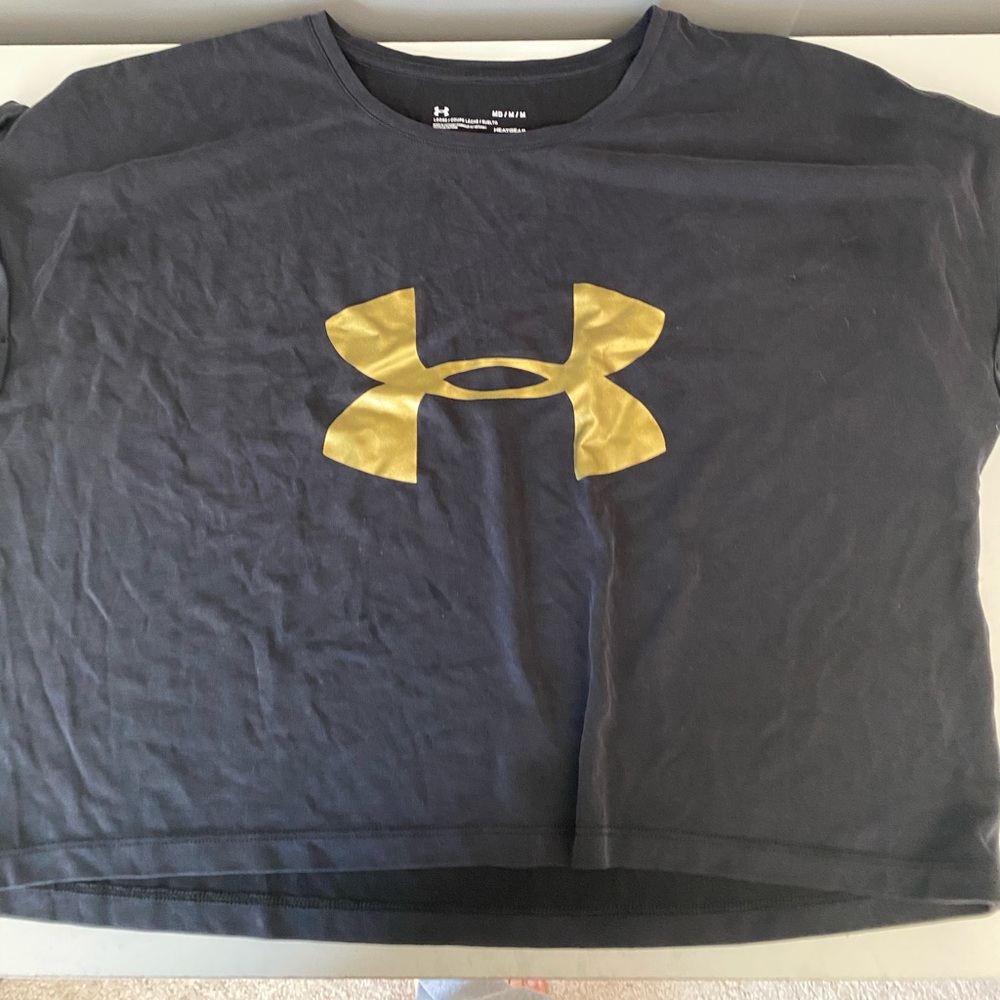cropped loose fit tee